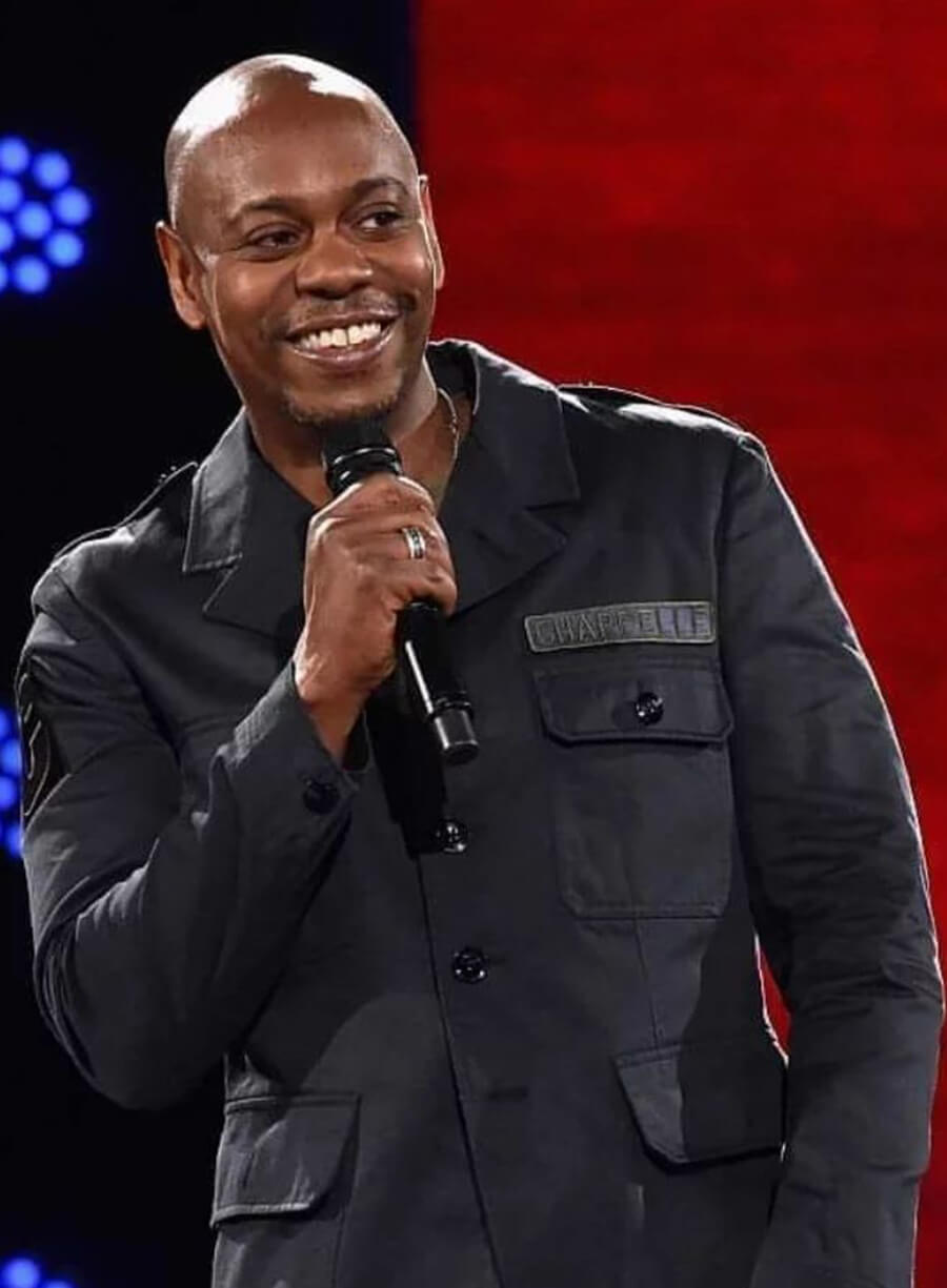 Dave Chappelle Black Cotton Jacket