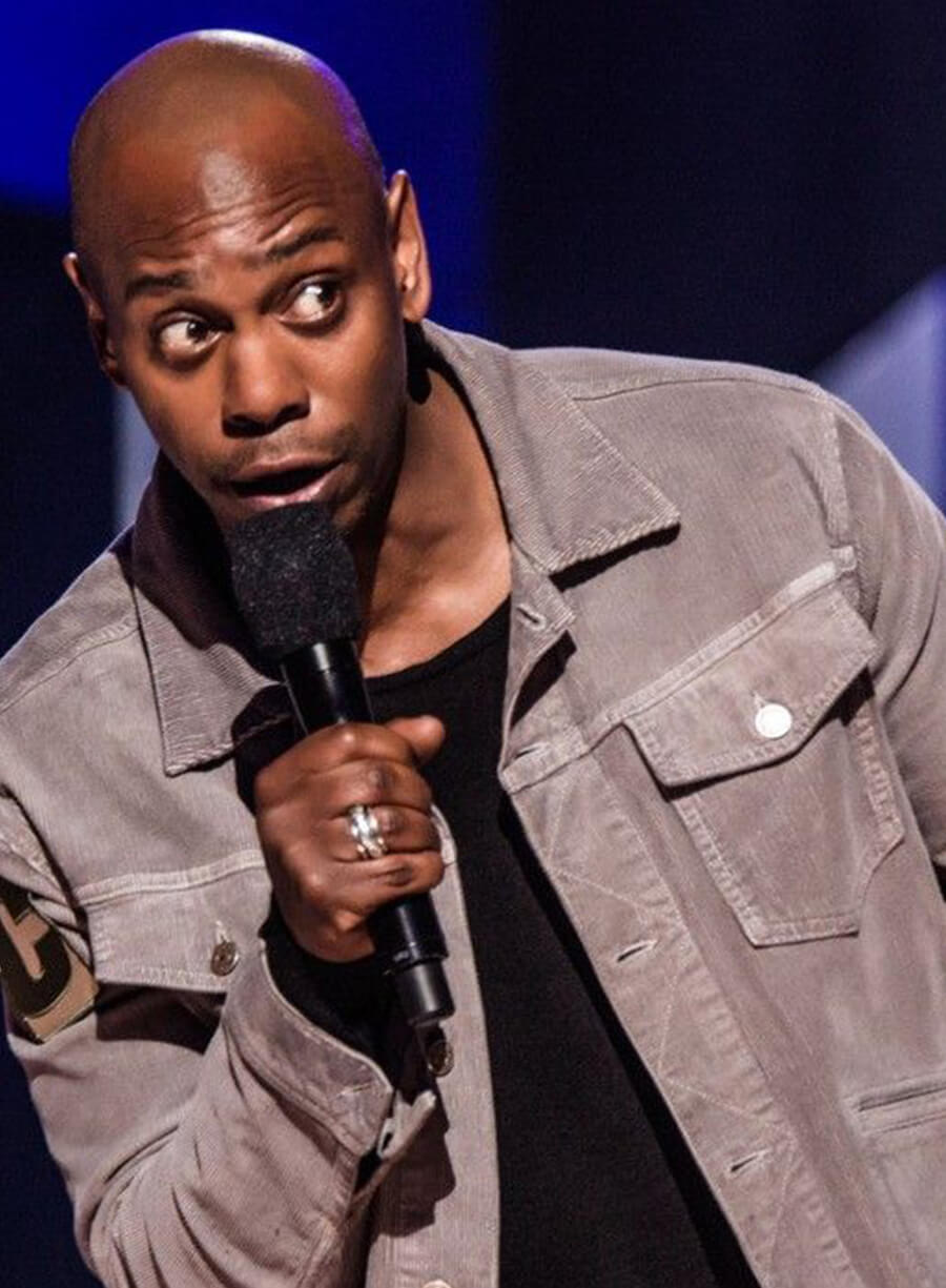 Dave Chappelle Grey Denim Jacket