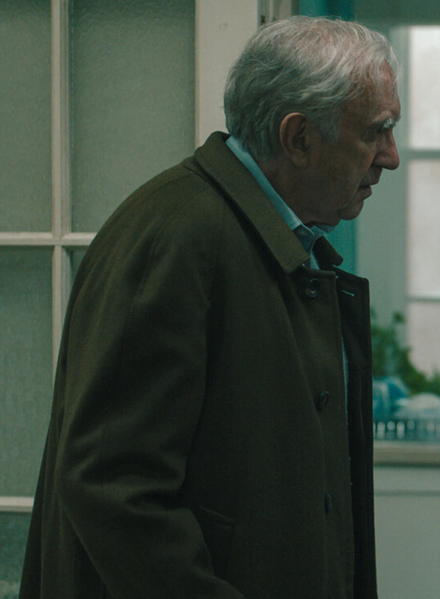 David Cartwright Slow Horses S04 Green Wool Trench Coat