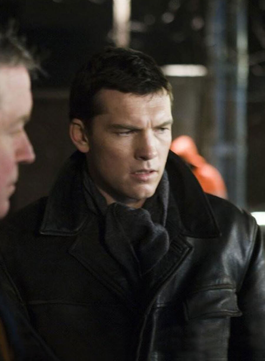 David Peretz The Debt Black Leather Jacket