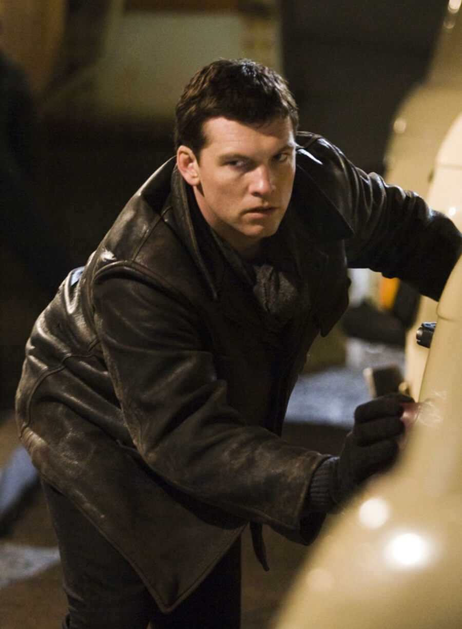 David Peretz The Debt Black Leather Jacket