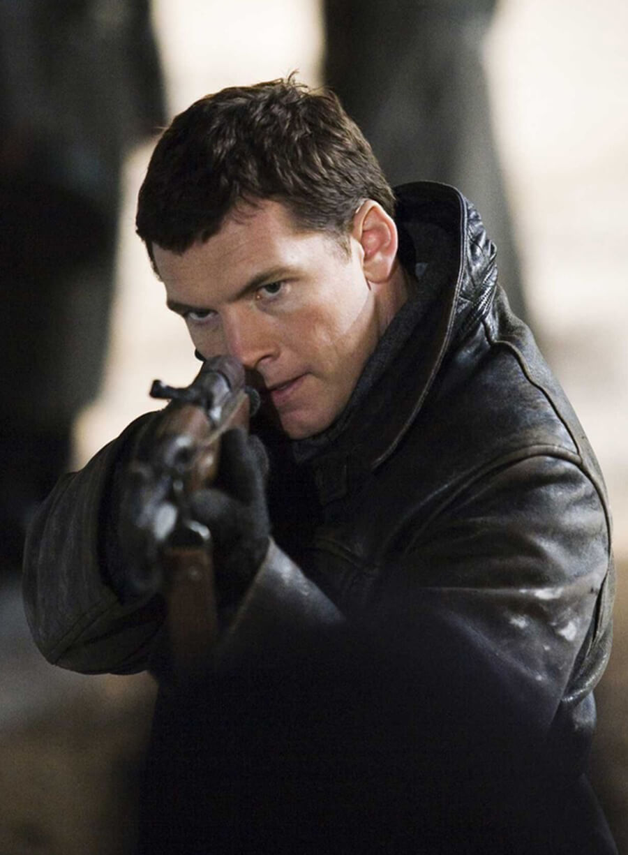 David Peretz The Debt Black Leather Jacket