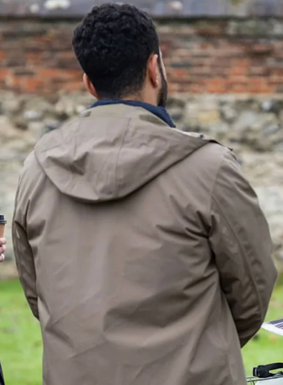 DC Ben Lawford Code Of Silence Grey Jacket
