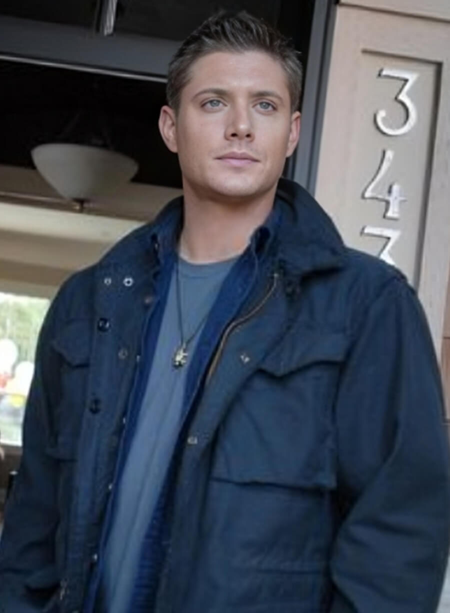 Dean Winchester Supernatural Blue Cotton Jacket