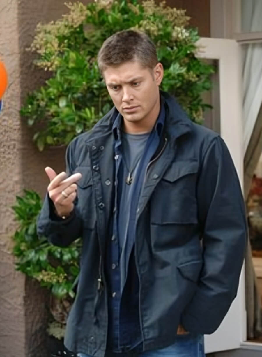 Dean Winchester Supernatural Blue Cotton Jacket