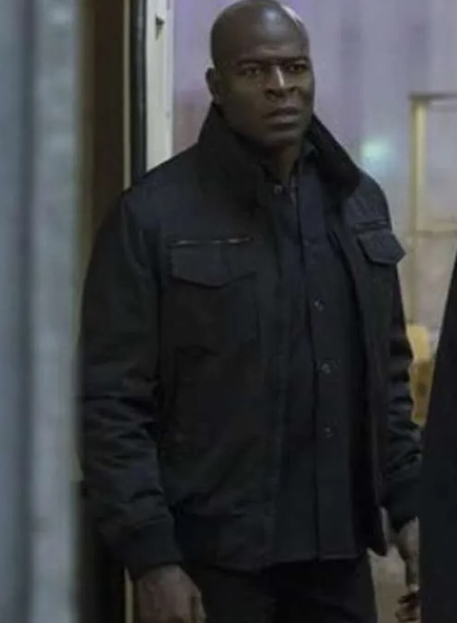 Dembe Zuma The Blacklist Hooded Jacket