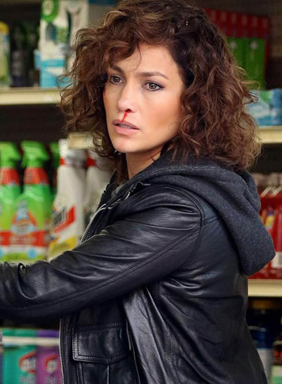 Detective Harlee Santos Shades of Blue Leather Jacket