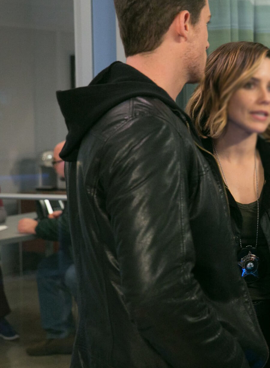 Detective Jay Halstead Chicago Med Black Leather Jacket