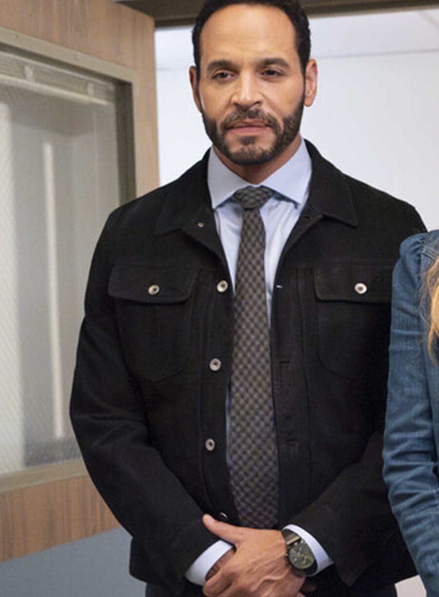 Detective Karadec High Potential S01 Black Jacket