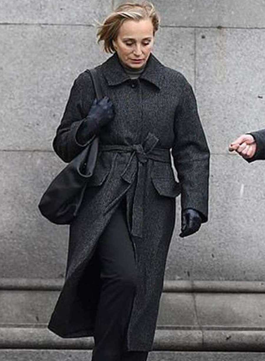 Diana Taverner 2022 Slow Horses Grey Coat