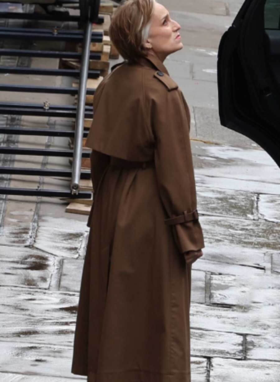Diana Taverner Slow Horses Brown Coat