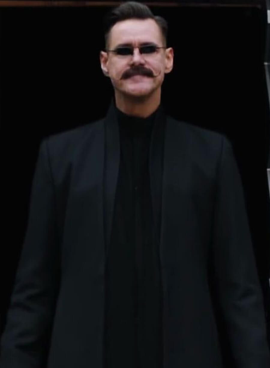 Doctor Eggman Sonic The Hedgehog Black Trench Coat