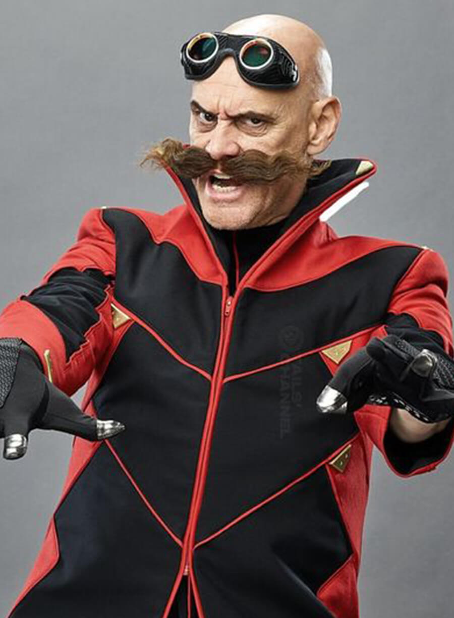 Doctor Eggman Sonic The Hedgehog Leather Coat