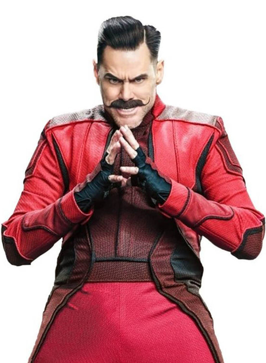 Doctor Eggman Sonic The Hedgehog Leather Coat