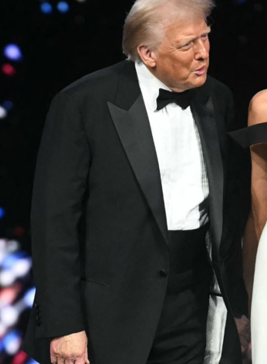 Donald Trump Inaugural Balls 2025 Black Blazer