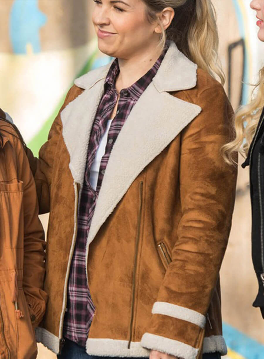 Donna Hanscum Supernatural Brown Jacket