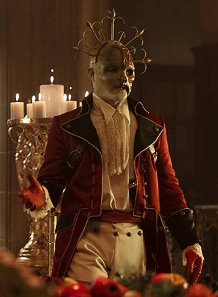 Doom Patrol Jack Red Cotton Military Coat