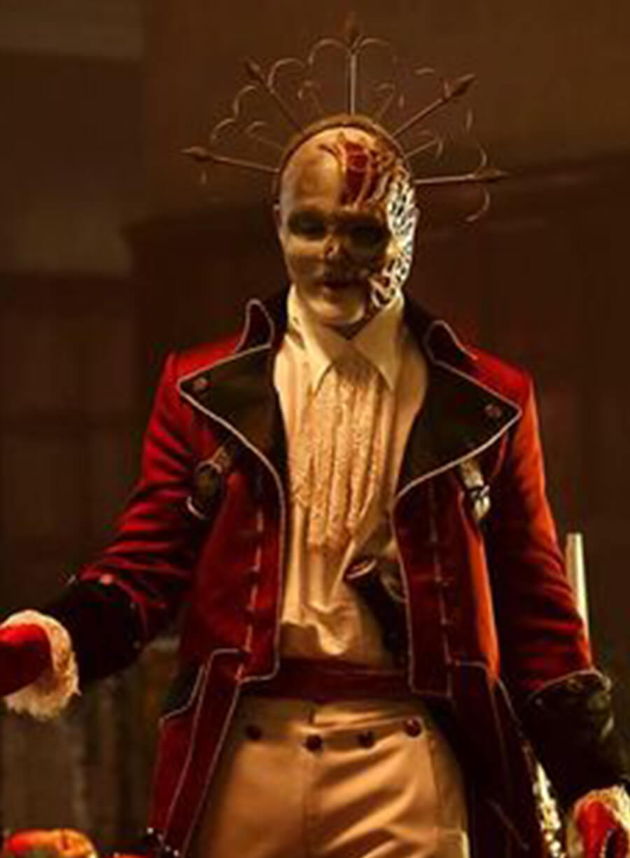 Doom Patrol Jack Red Cotton Military Coat