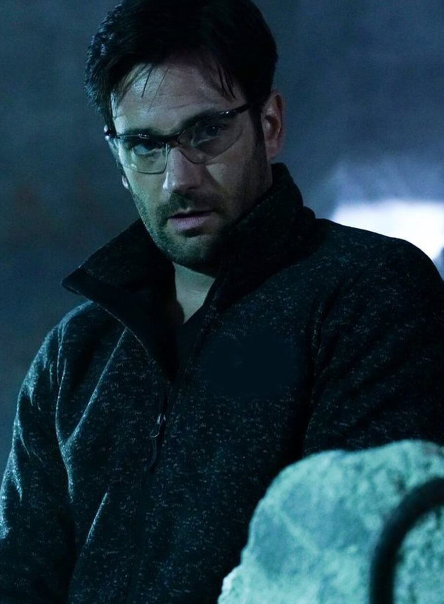 Dr. Connor Rhodes Chicago Med Black Wool Jacket