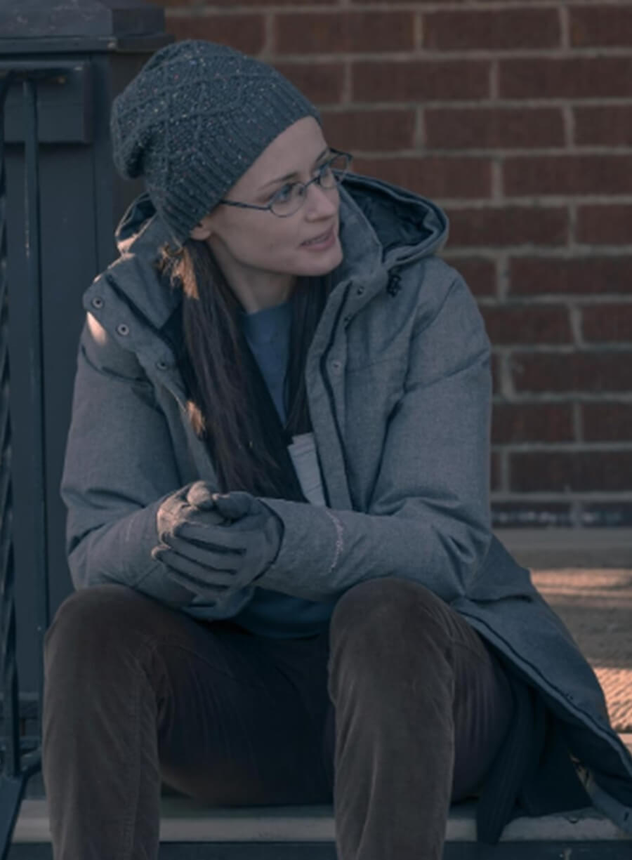 Dr. Emily Malek The Handmaid’s Tale Grey Jacket