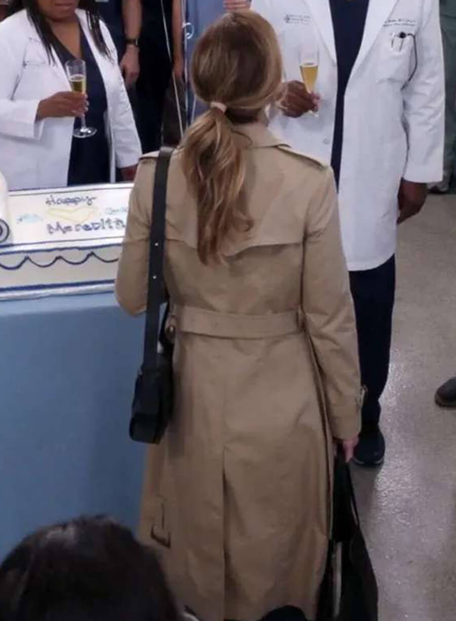 Dr. Meredith Grey’s Anatomy Trench Coat