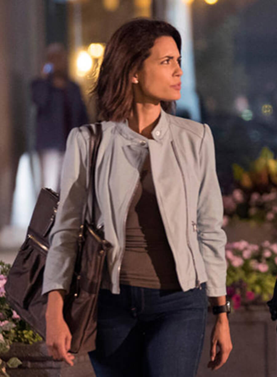 Dr. Natalie Manning Chicago Med Leather Jacket