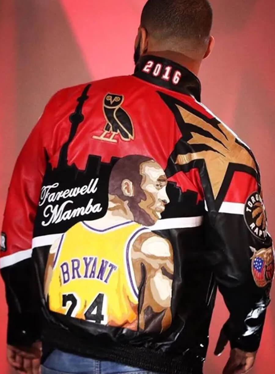 Drake Farewell Mamba Leather Jacket