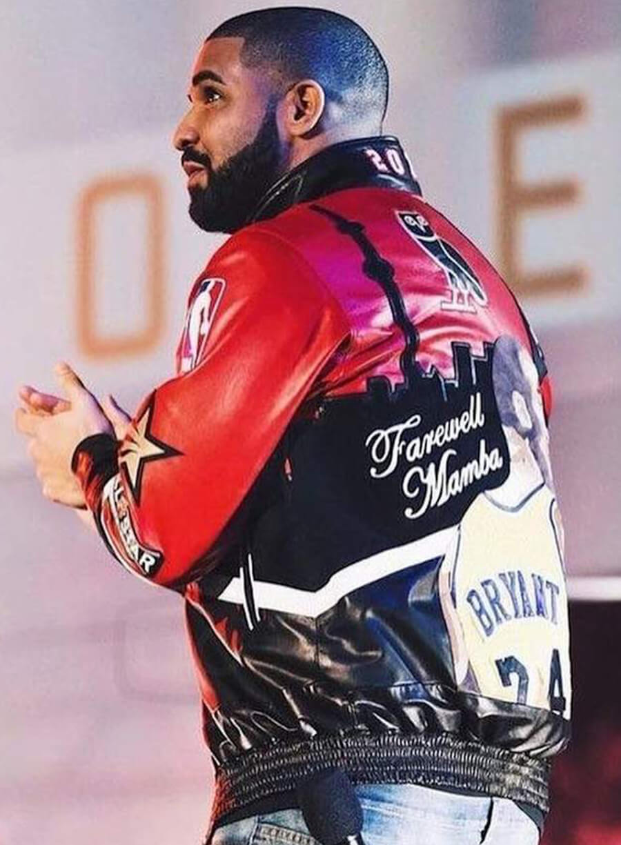 Drake Farewell Mamba Leather Jacket