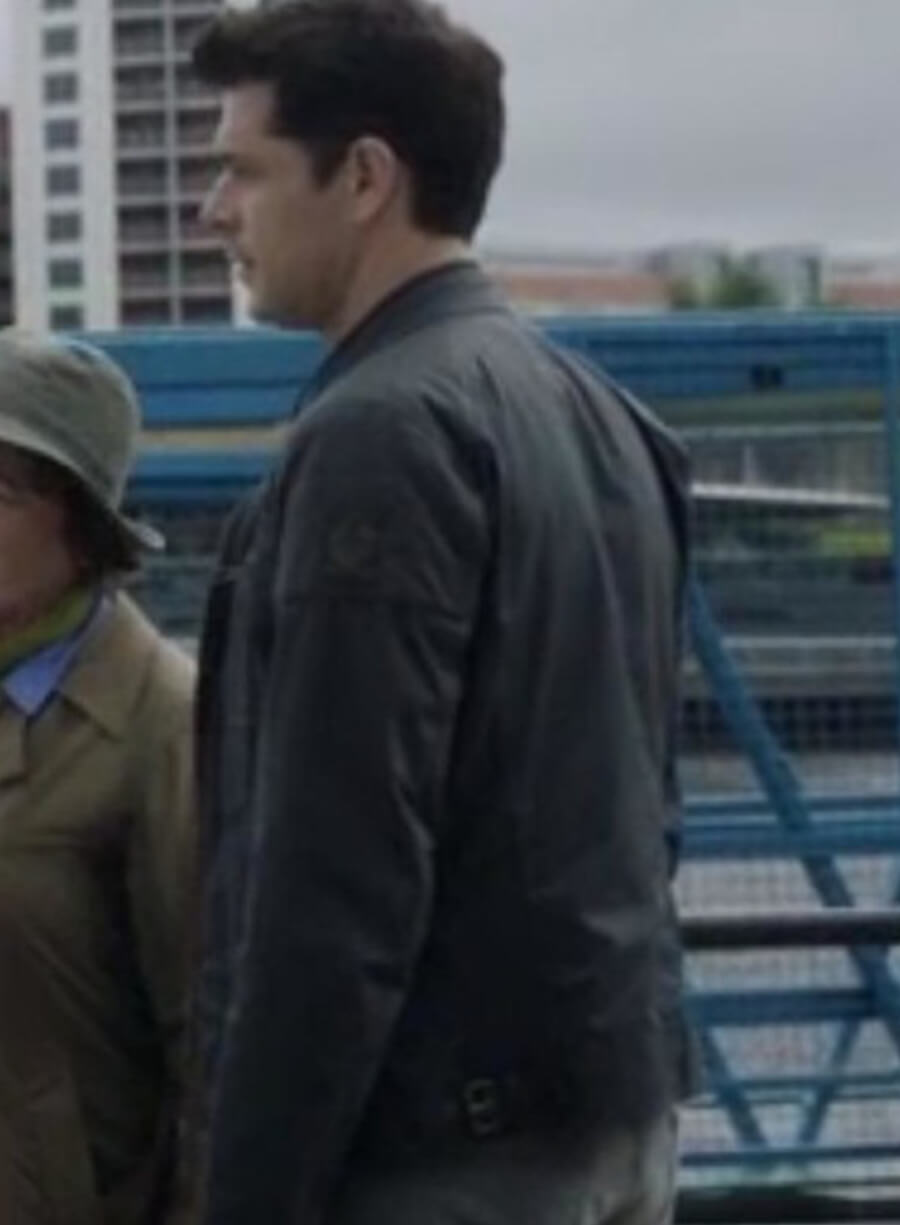 DS Aiden Healy Vera Black Leather Jacket