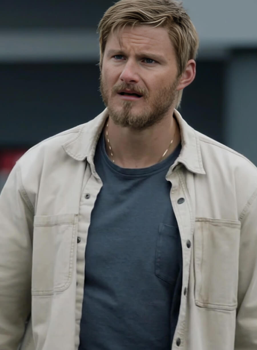 Earth Abides Alexander Ludwig White Jacket