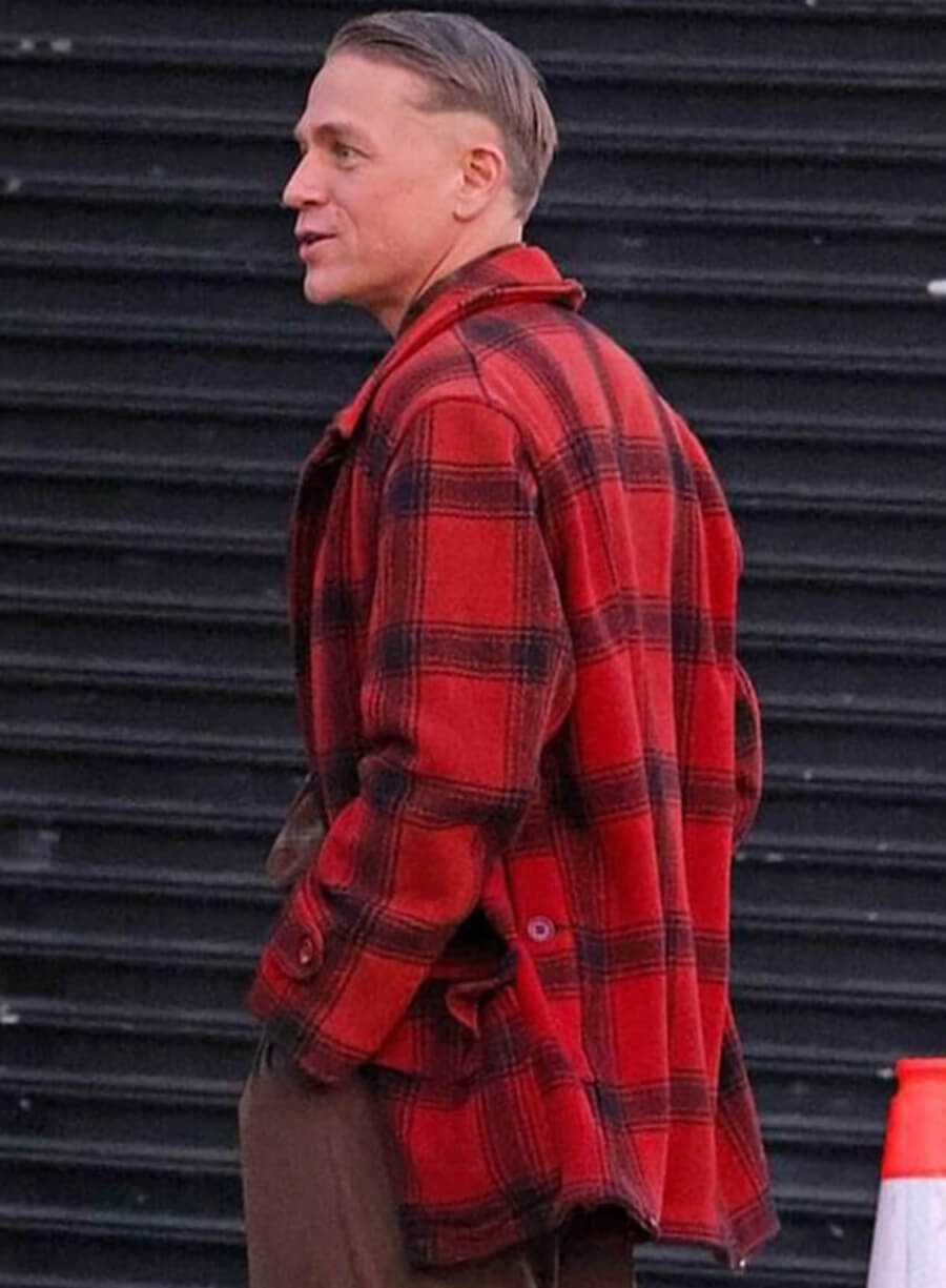 Ed Gein Monster S03 Red Plaid Jacket