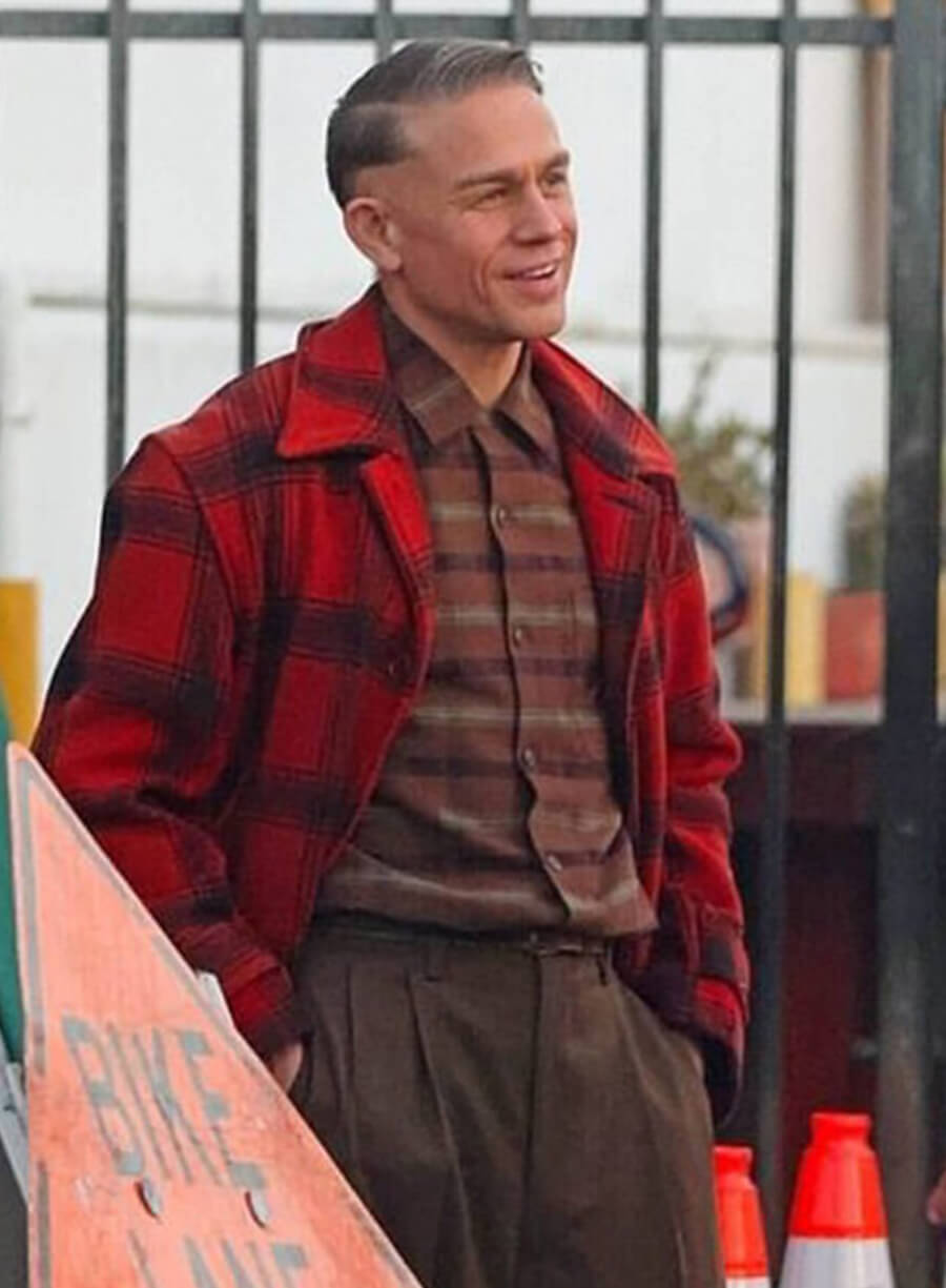 Ed Gein Monster S03 Red Plaid Jacket