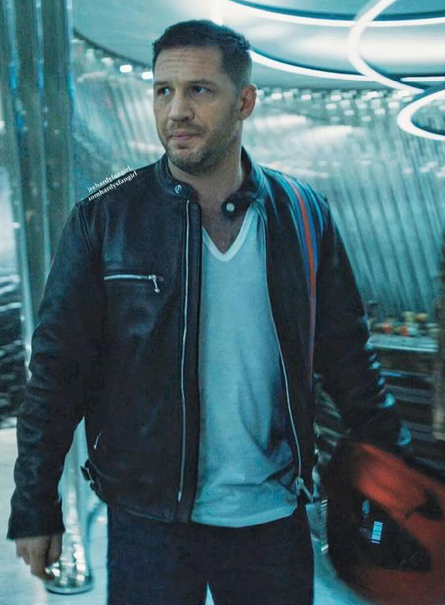 Eddie Brock Venom Let There Be Carnage Leather Jacket