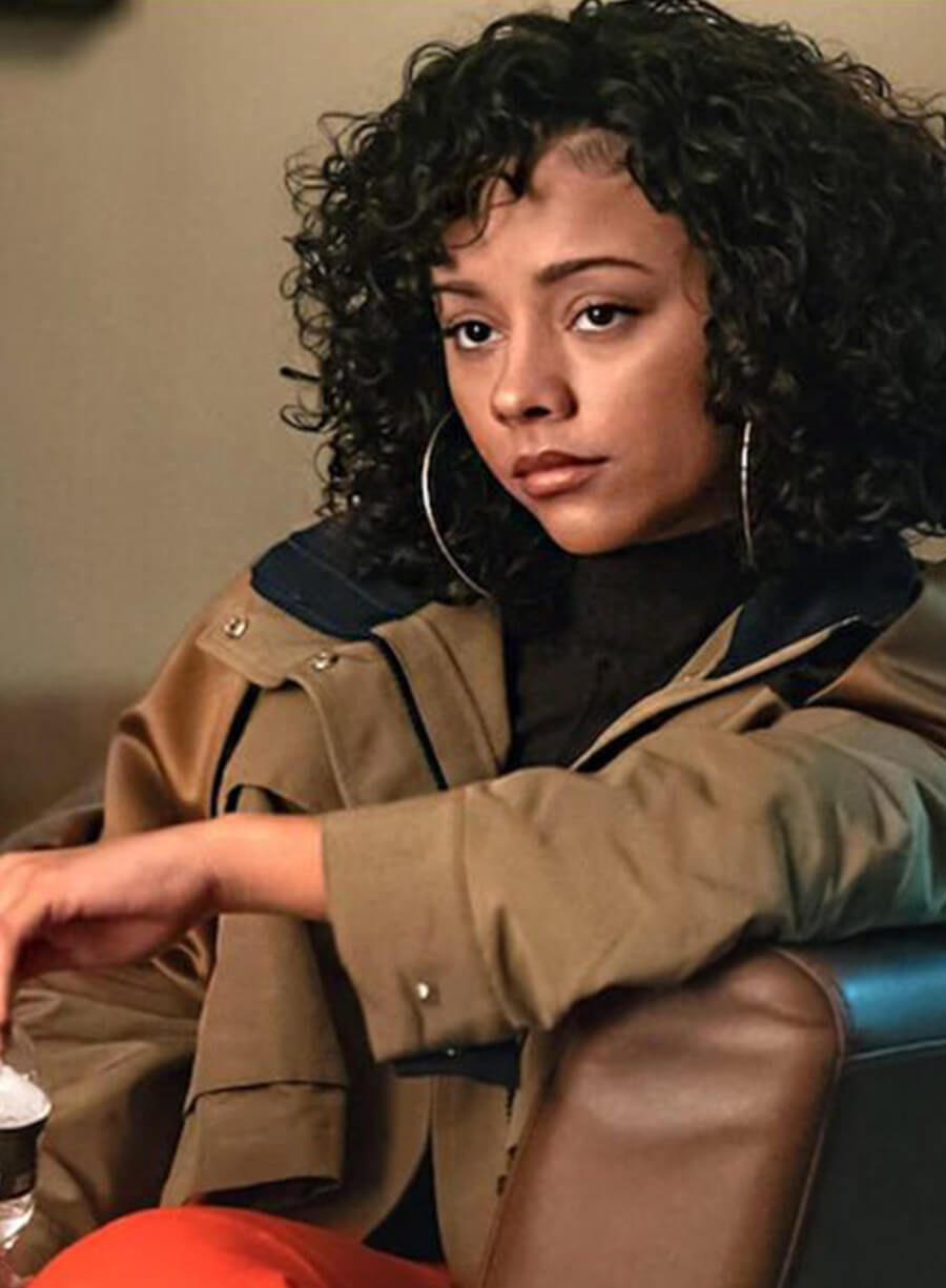 Effie Power Book II Ghost Brown Cropped Jacket