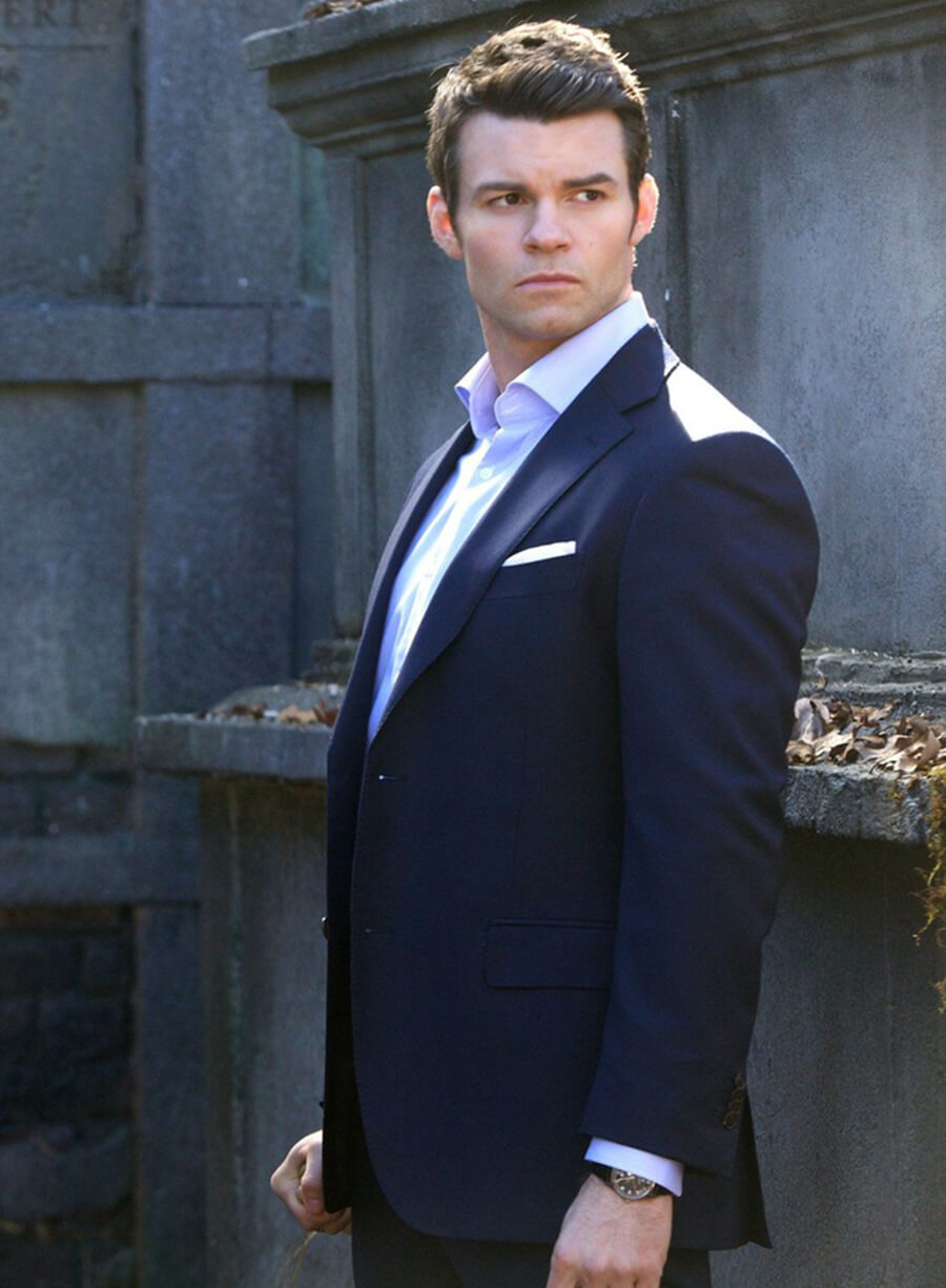 Elijah Mikaelson The Originals S01 Blue Blazer