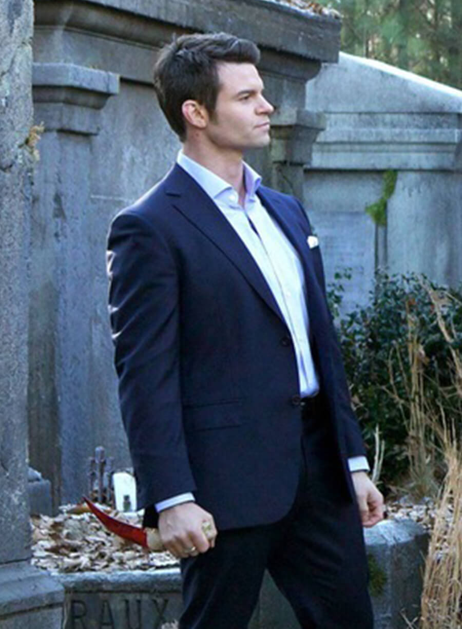 Elijah Mikaelson The Originals S01 Blue Blazer