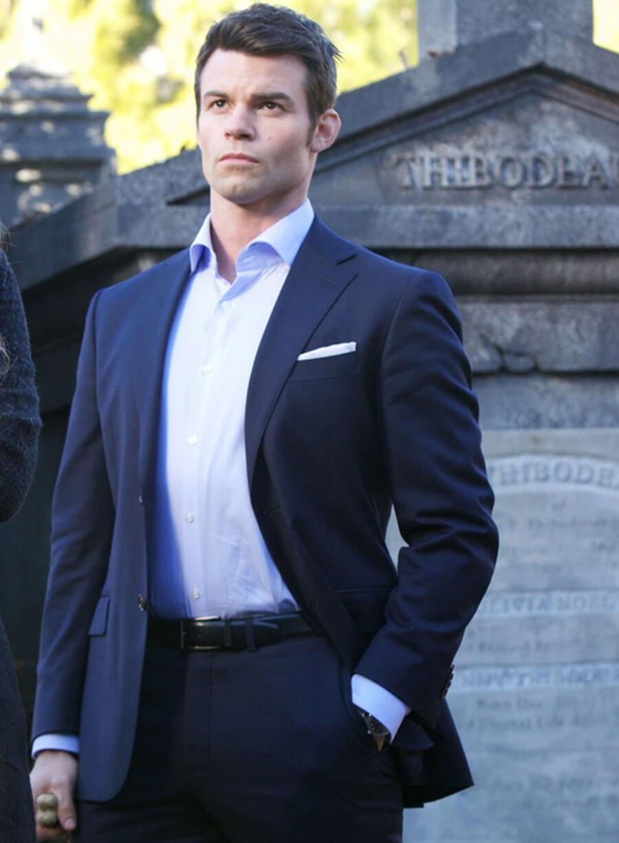 Elijah Mikaelson The Originals S01 Blue Blazer