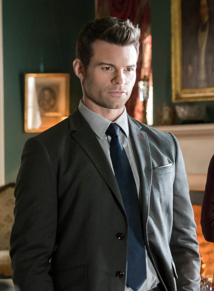 Elijah Mikaelson The Originals S02 Grey Blazer
