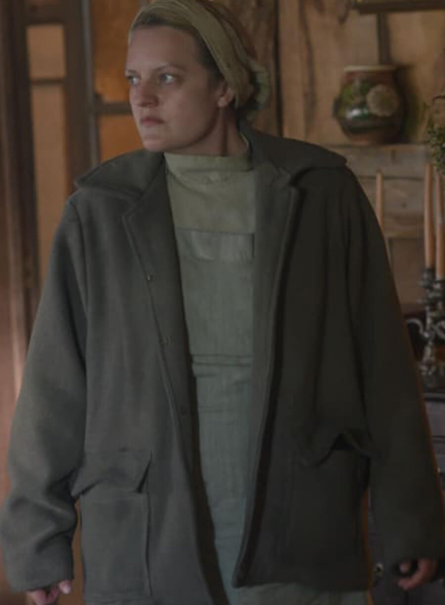 Elisabeth Moss The Handmaid's Tale S04 Wool Coat