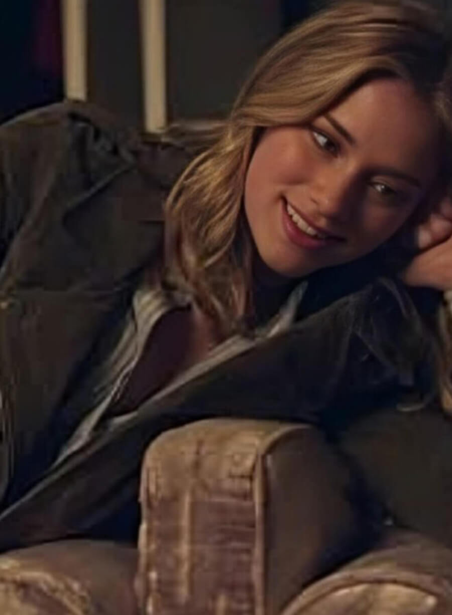 Elizabeth Lail You S1 Beck Leather Jacket