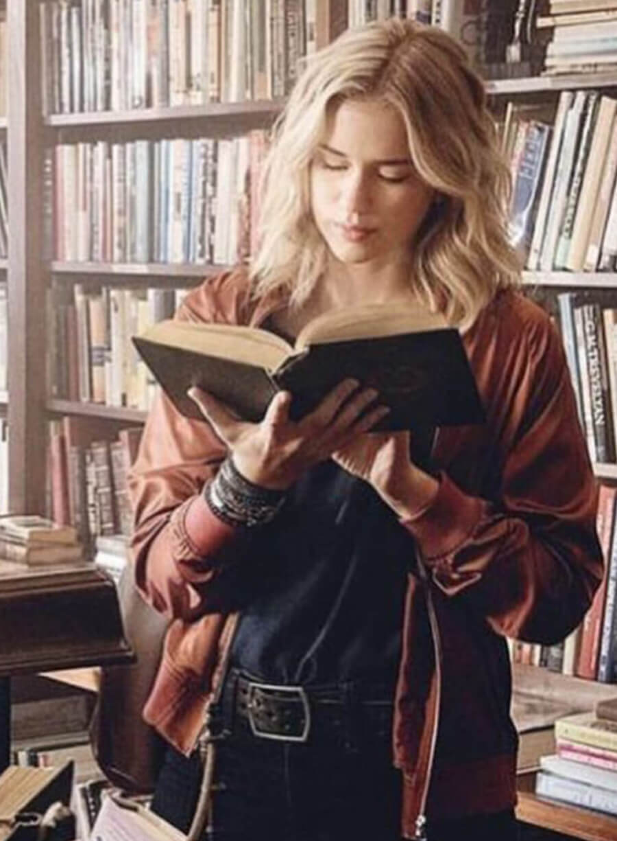 Elizabeth Lail You S1 Bomber Jacket