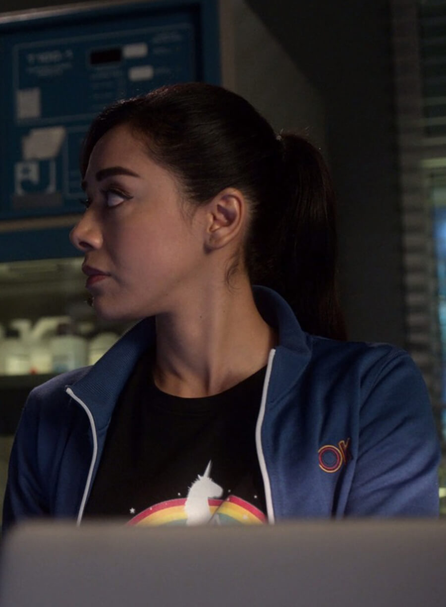 Ella Lopez Lucifer S04 Blue Jacket