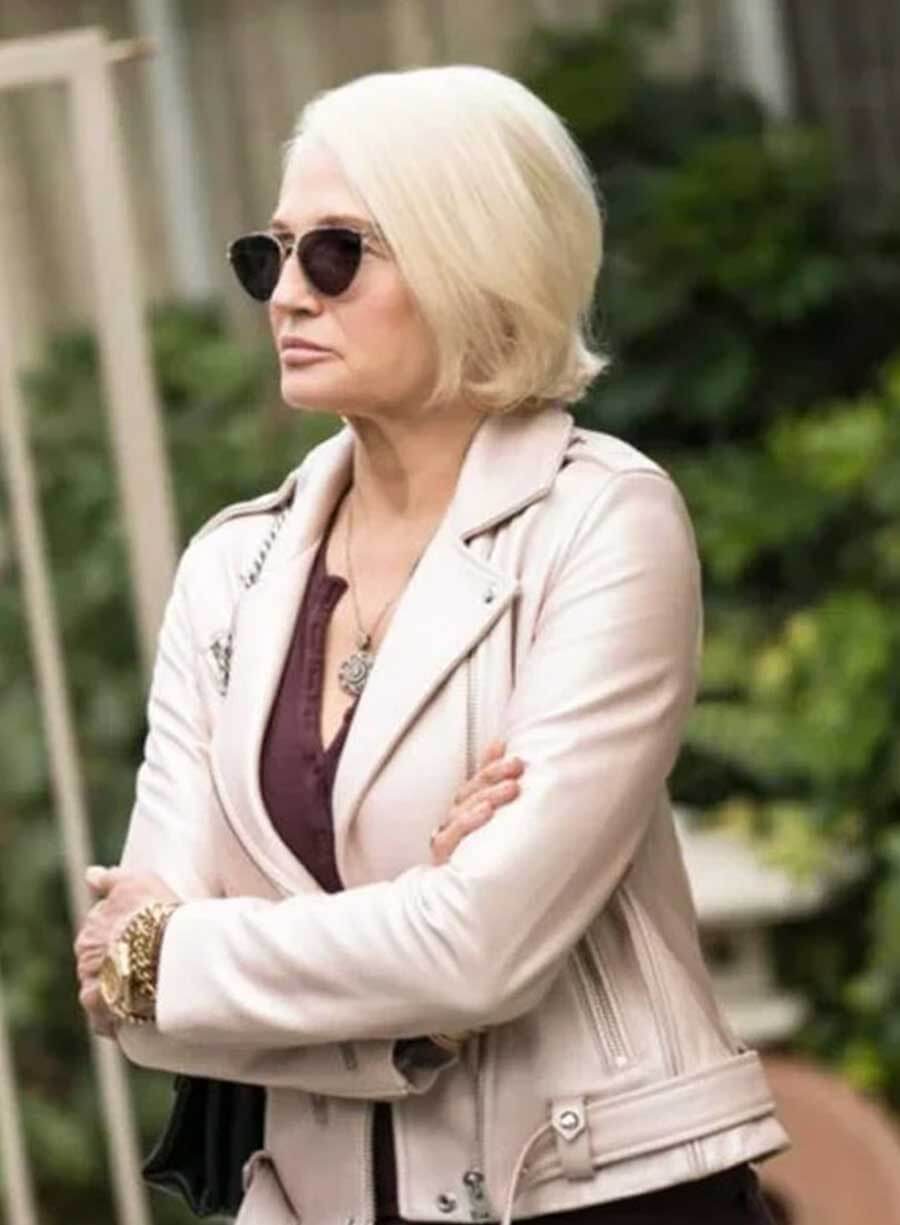 Ellen Barkin Animal Kingdom S03 Leather Jacket