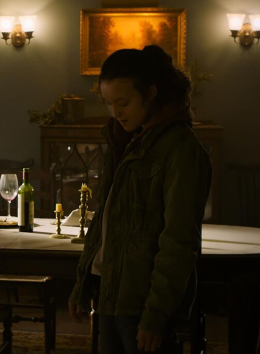 Ellie Williams The Last Of Us Green Jacket
