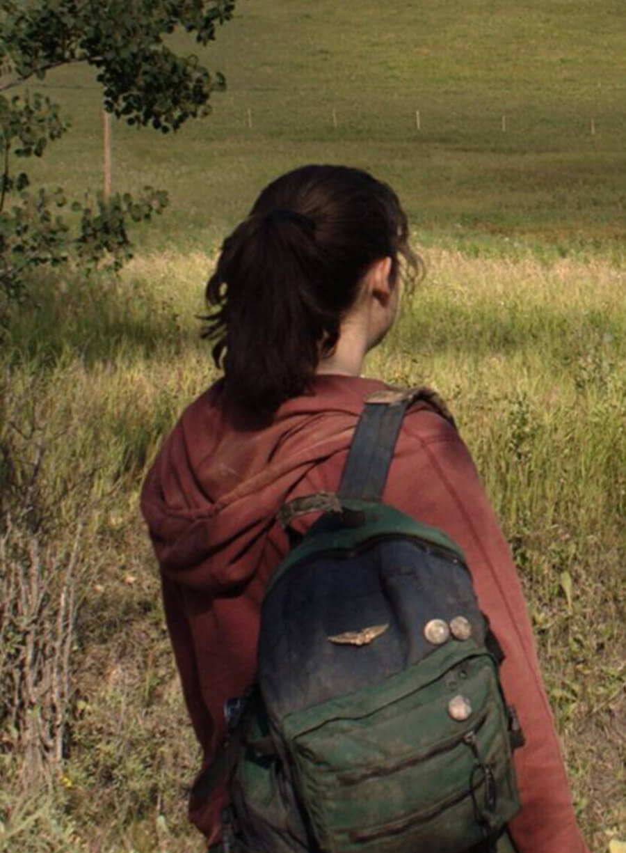 Ellie Williams The Last Of Us Maroon Hoodie