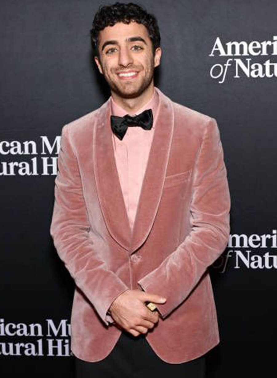 Emil Wakim Pink Velvet Blazer