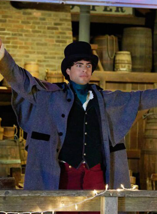 Eric Freeman Mystic Christmas Grey Coat