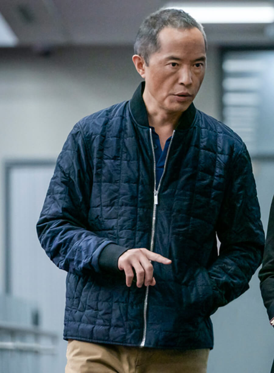 Eric Tao Industry Black Bomber Jacket