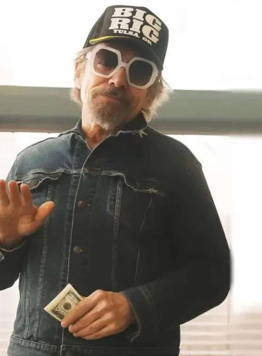 Ethan Hawke The Lowdown 2025 Denim Jacket