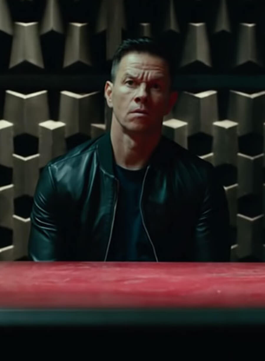 Evan McCauley Infinite Black Bomber Leather Jacket